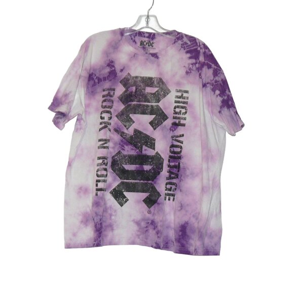 AC/DC Other - NWOT- AC/DC "HIGH VOLTAGE" Tie Dye Short Sleeve T-Shirt, Size Med & Large